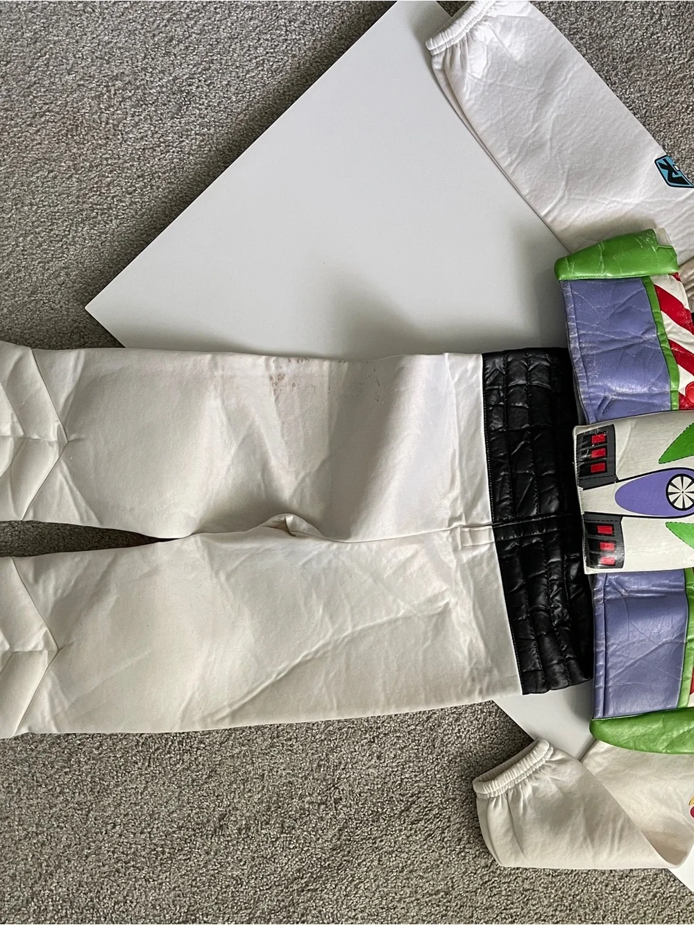 Disney Buzz Lightyear Costume - White, Green & Black Space Ranger Outfit